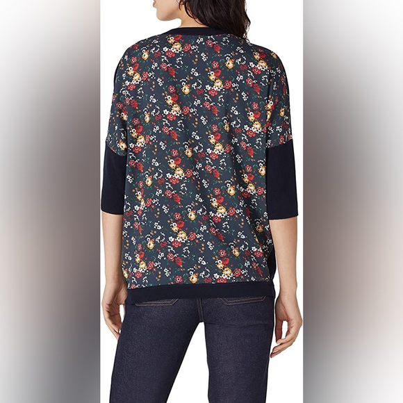 (A54) Derek Lam Collective Rent The Runway Pre-Loved Floral Back Sweater, Size S - Picture 15 of 16